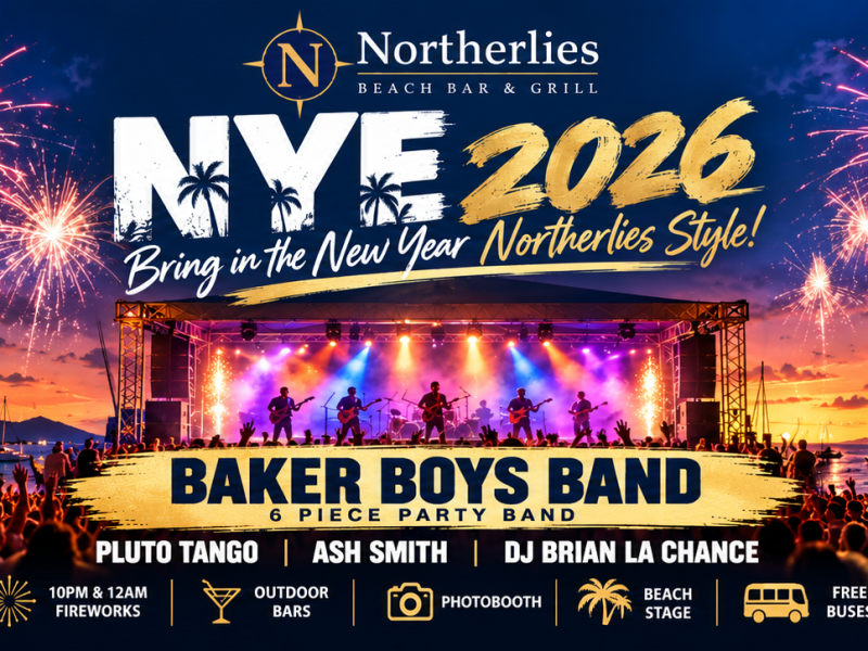 Northerlies Beach NYE 2026 Concert