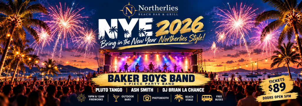 Northerlies Beach NYE 2026 Concert